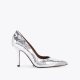 Kurt Geiger Regent Point Court Heel - Silver
