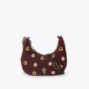 Kurt Geiger Small Kensington Hobo Bag - Wine Combination