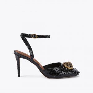 Kurt Geiger Chelsea Ankle Strap Heel - Black