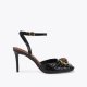 Kurt Geiger Chelsea Ankle Strap Heel - Black