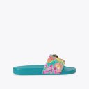 Kurt Geiger Meena Eagle Slide - Turquoise Other