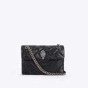 Kurt Geiger Mini Leather Kensington Bag - Black