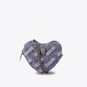 Kurt Geiger Kensington Heart Bag - Pink Combination