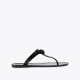Kurt Geiger Maddison T-bar Drench Sandal - Black
