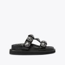 Kurt Geiger Orson Crystal Sandal - Black