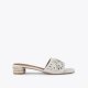 Kurt Geiger Flower Low Sandal - Bone Combination