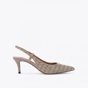Kurt Geiger Belgravia Slingback Heels - Beige