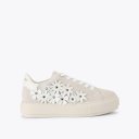Kurt Geiger Laney Flower Singer - Bone Combination