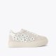 Kurt Geiger Laney Flower Singer - Bone Combination