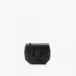 Kurt Geiger Micro Drench Chelsea Saddle Bag - Black