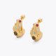 Kurt Geiger Large Crystal Mix Earrings - Gold