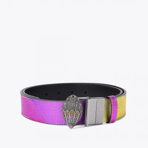 Kurt Geiger Reversible Eagle Belt - Multi / Other