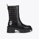 Kurt Geiger Stud Chelsea Ankle Boot - Black