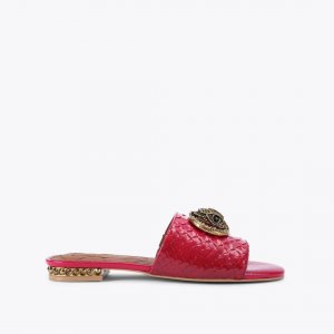 Kurt Geiger Chelsea Flat Sandal - Fushia