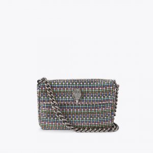 Kurt Geiger Small Party Shoulder Bag - Blue Pale Combination