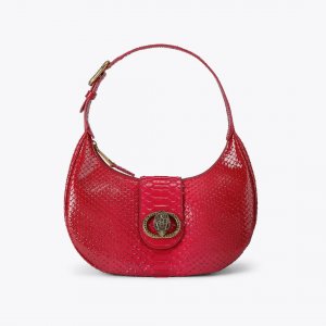 Kurt Geiger Chelsea Hobo Bag - Red Dark