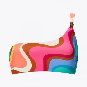 Kurt Geiger Kensington Asymmetric Top - MID BROWN