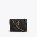 Kurt Geiger Mini Leather Kensington Bag - Black Combination