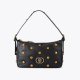 Kurt Geiger Soft Chelsea Stud Shoulder Bag - Black Combination