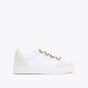 Kurt Geiger Kensington Eyelet Slim Sneaker - White Other