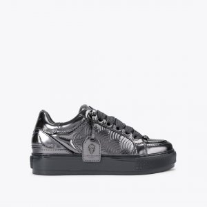 Kurt Geiger Southbank Tag Sneaker - Gunmetal
