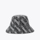 Kurt Geiger Kensington Bucket Hat - Black Grey