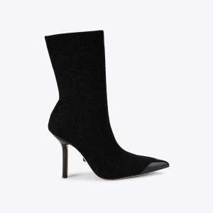Kurt Geiger Regent Point Sock Boot - Black