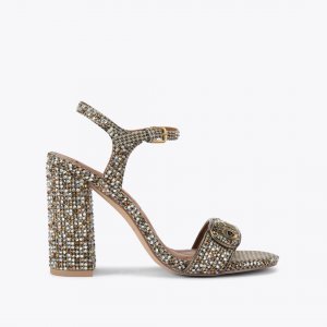 Kurt Geiger Kensington Langley High Heel - Beige Combination