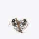 Kurt Geiger Kensington Heart Bag - Bone Combination