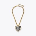 Kurt Geiger Xl Heart Necklace - Gold