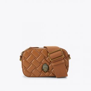 Kurt Geiger Kensington Sm Camera Bag - Tan Combination