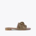 Kurt Geiger Chelsea Flat Sandal - Beige