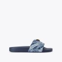Kurt Geiger Meena Eagle Slide - Denim