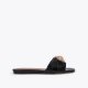 Kurt Geiger Kensington Flat Sandal - Black