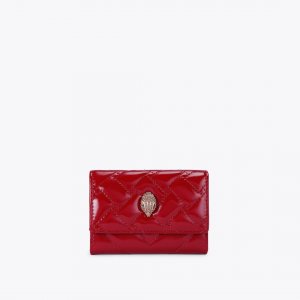 Kurt Geiger Flap Multi Card Holder - RED