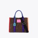 Kurt Geiger Southbank Tote Bag - Dark Brown Combination