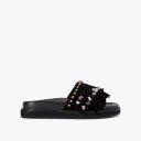 Kurt Geiger Kensington Fringe Sandal - Black