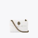 Kurt Geiger Mini Leather Kensington Bag - White