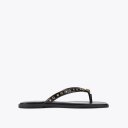 Kurt Geiger Crystal Mix Flip Flop - Black