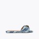 Kurt Geiger Kensington Flat Sandal - Denim
