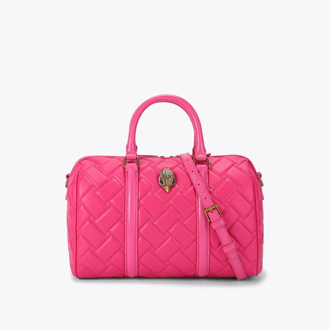 Kurt Geiger Kensington Boston Bag - Pink Combination