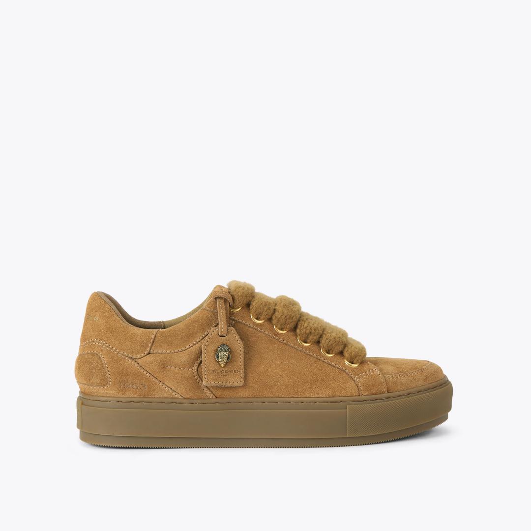Kurt Geiger Southbank Tag Sneaker - Camel