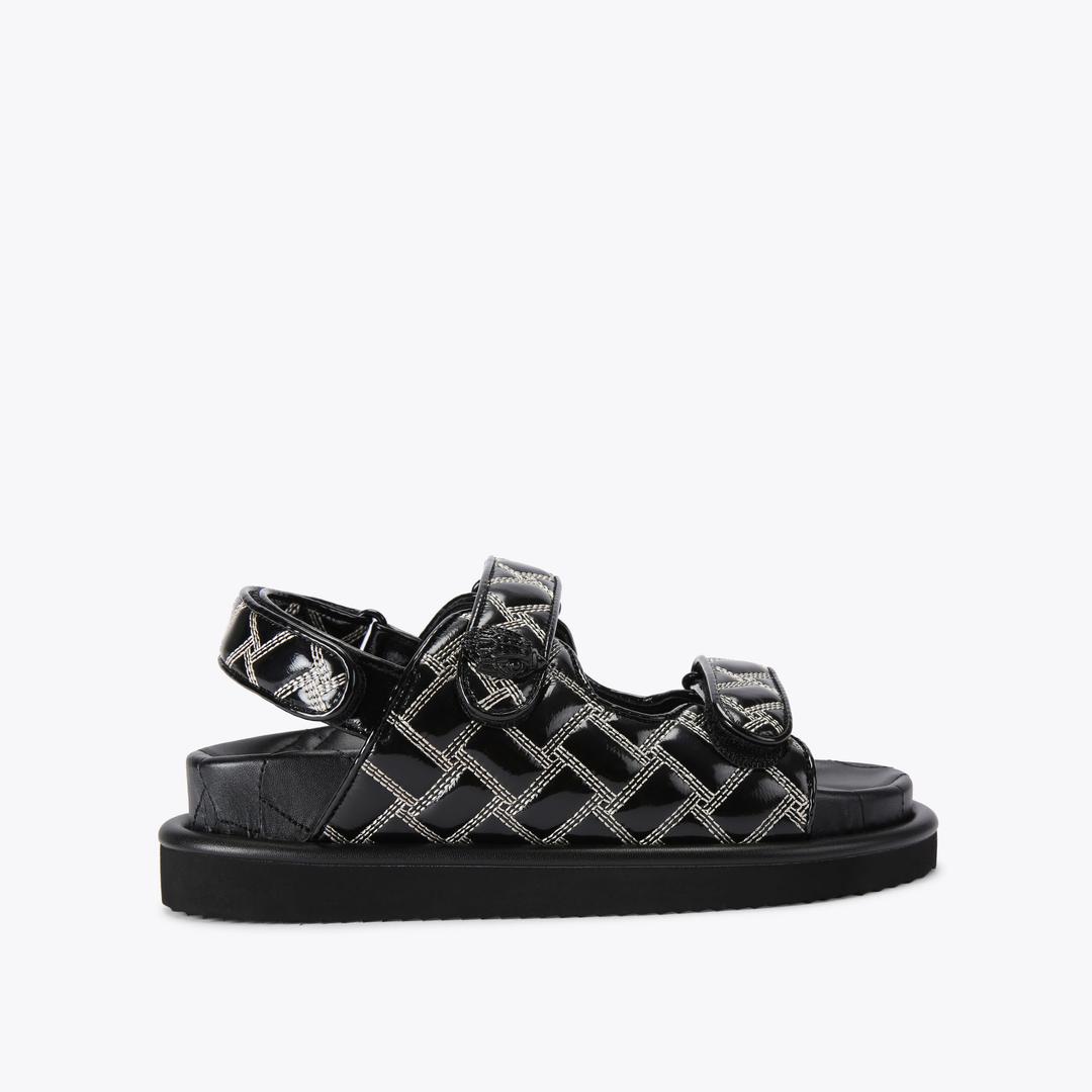 Kurt Geiger Orson Sandal - Black