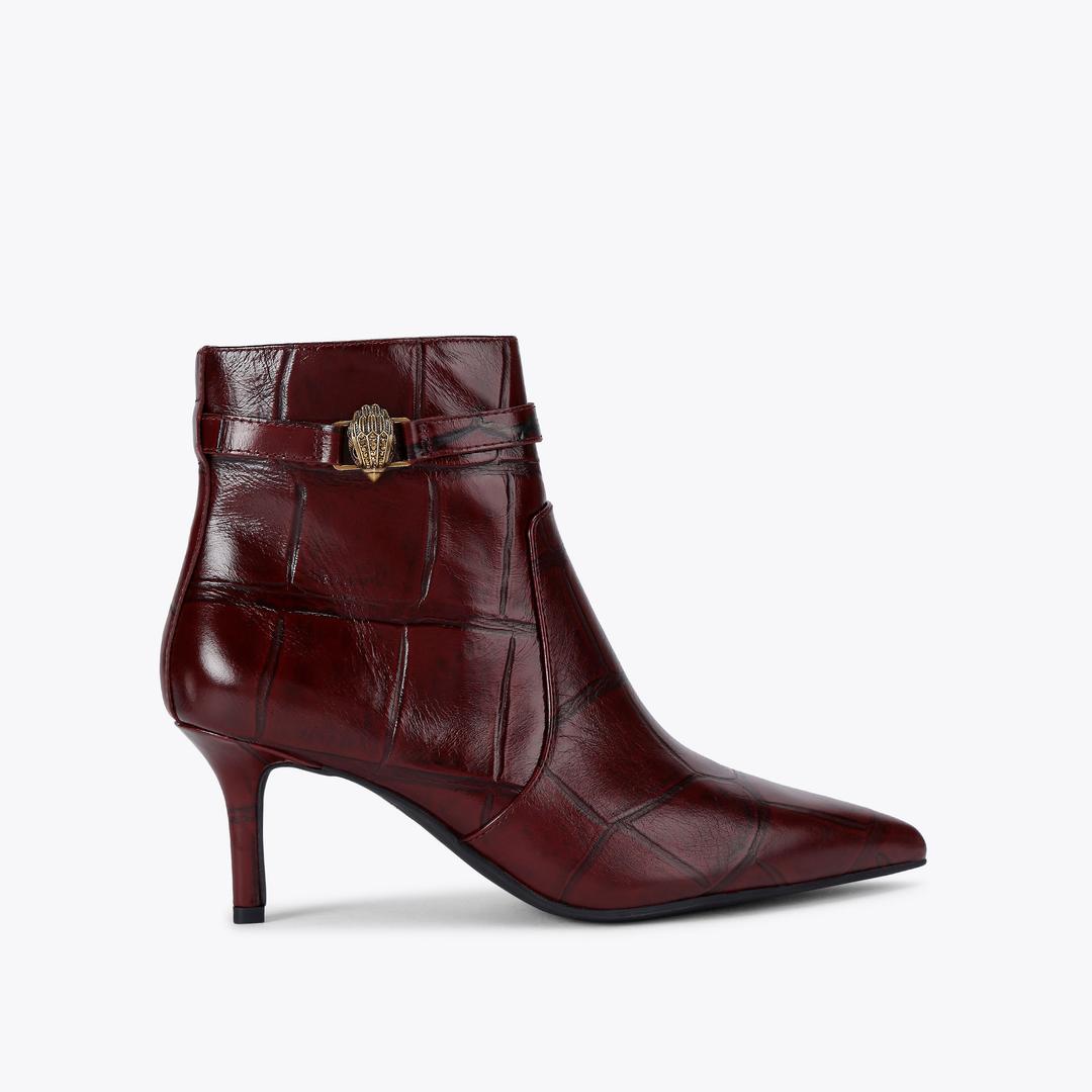 Kurt Geiger Kensington Ankle Boot - Wine