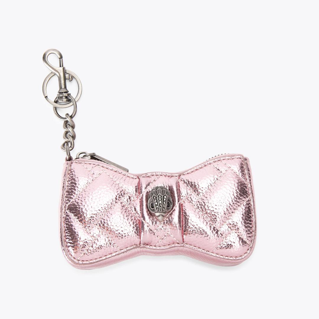 Kurt Geiger Kensington Bow Charm - Pale Pink