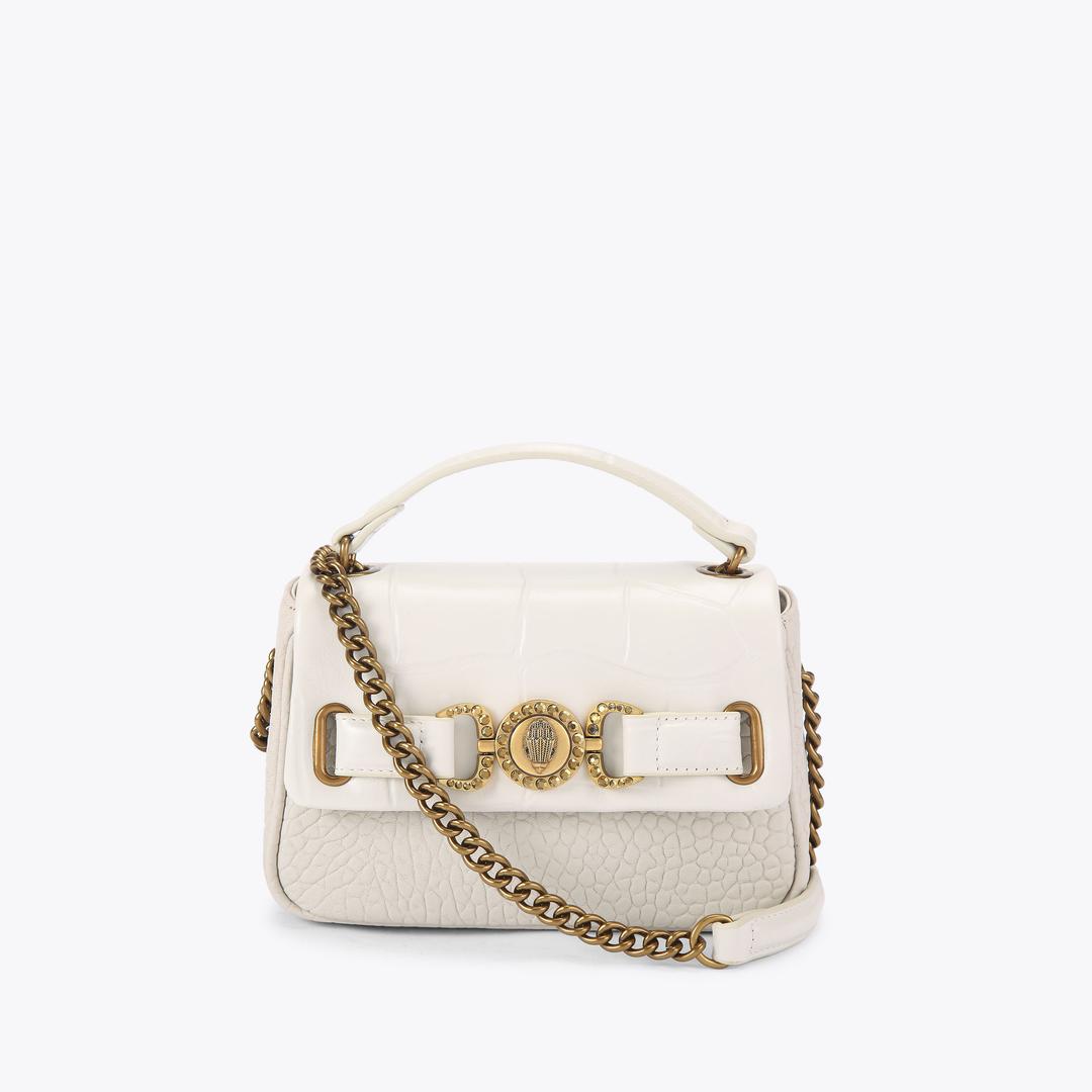 Kurt Geiger Mini Mansion Bag - Bone