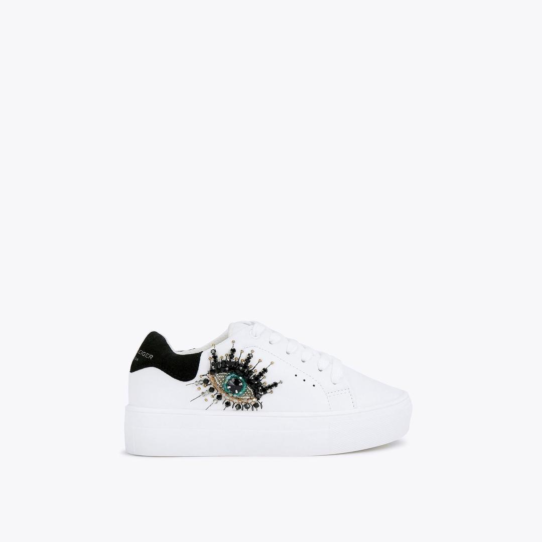 Kurt Geiger Kids Laney Sneaker - White