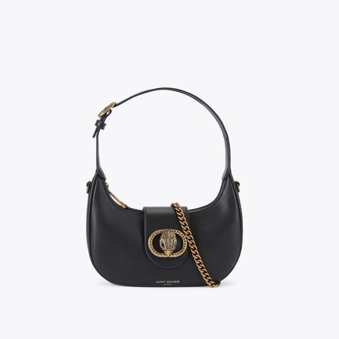 Kurt Geiger Small Chelsea Hobo Bag - Black