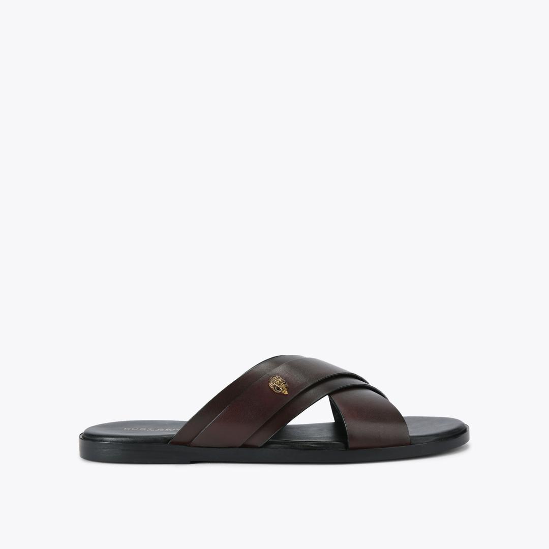 Kurt Geiger Bond Sandal - Dark Brown
