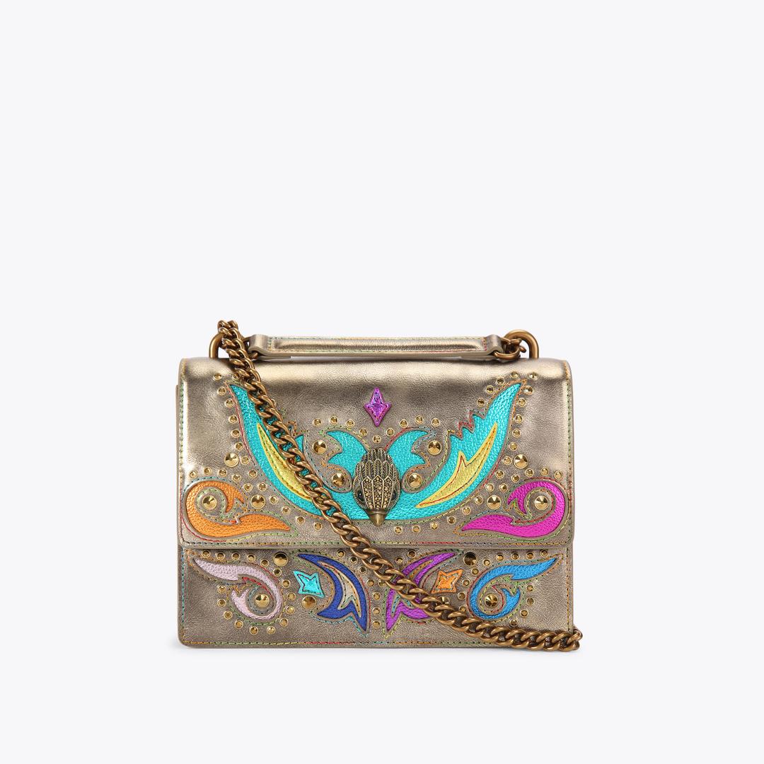 Kurt Geiger Shoreditch Western Bag - Bronze Combination